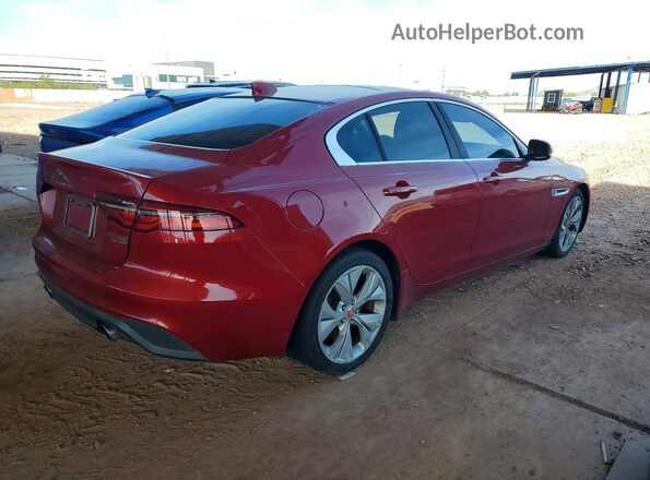 SAJAE4FX5LCP63265 2020 JAGUAR XF Red Задня права чверть