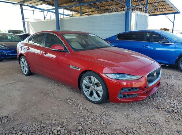 SAJAE4FX5LCP63265 2020 JAGUAR XF Red Передня права чверть
