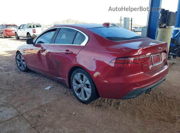SAJAE4FX5LCP63265 2020 JAGUAR XF Red Задня ліва чверть