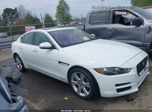 SAJAJ4FX5JCP19873 2018 JAGUAR XF White Սարքավորումների վահանակի տեսք