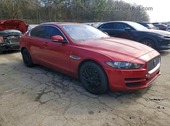 SAJAJ4FX8JCP35419 2018 JAGUAR XF Red Przód prawy