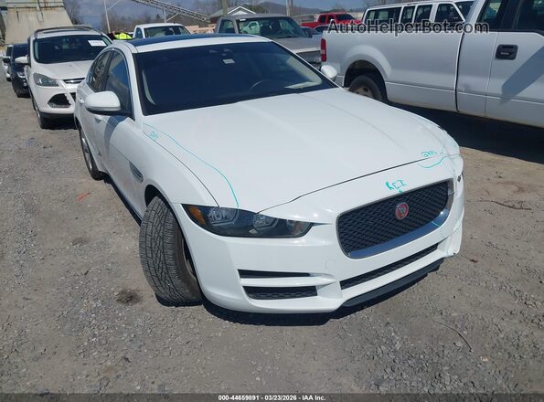 SAJAR4BG3HA978284 2017 JAGUAR XF White Rear interior view