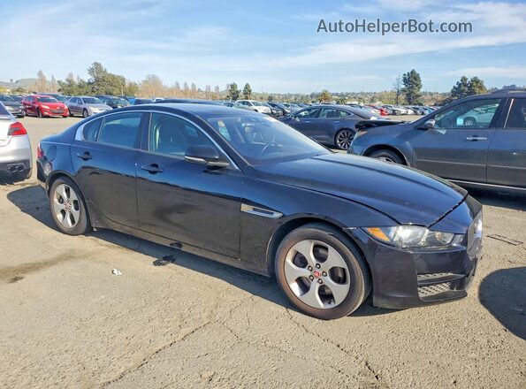 SAJAR4BG5HA966525 2017 JAGUAR XF Black Delantero derecho