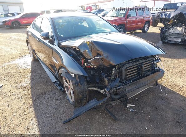 SAJAR4BG6HA977808 2017 JAGUAR XF Black Front view