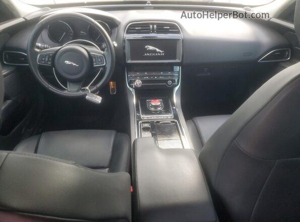 SAJAS4FX8KCP52557 2019 JAGUAR XF White Widok deski rozdzielczej