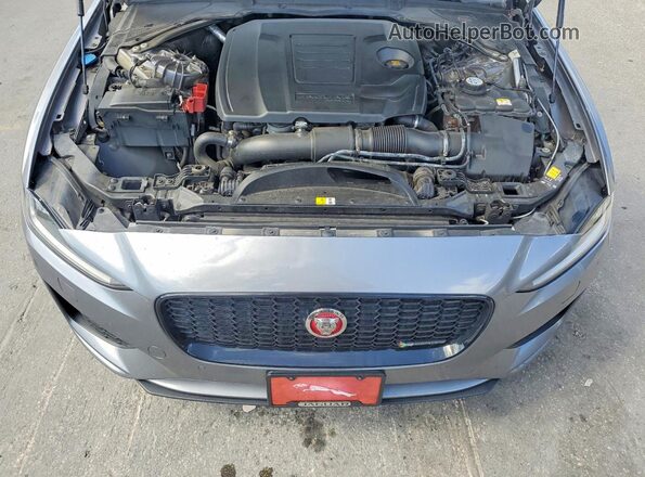SAJAT4GX0LCP61699 2020 JAGUAR XF Gray უკანა სალონის ხედი