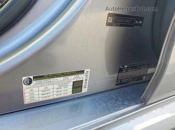 SAJAT4GX0LCP61699 2020 JAGUAR XF Gray ძრავის განყოფილების ხედი