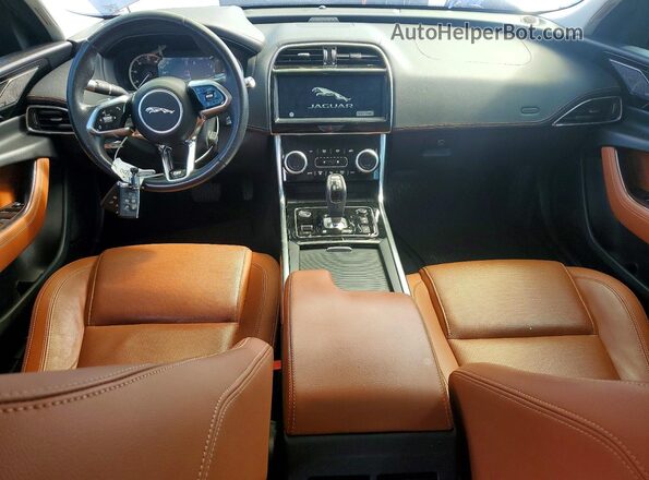 SAJAT4GX0LCP61699 2020 JAGUAR XF Gray წინა პანელის ხედი