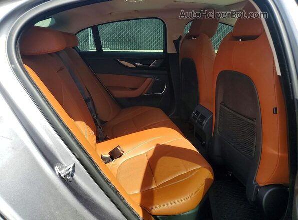 SAJAT4GX0LCP61699 2020 JAGUAR XF Gray უკანა სავარძლების ხედი