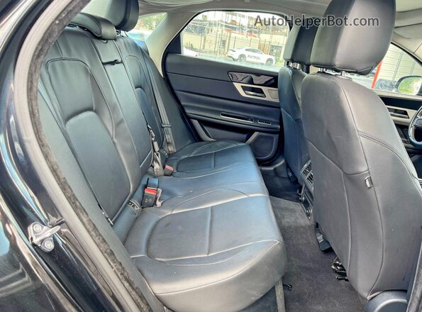 SAJBD4BV9GCY06832 2016 JAGUAR XF Black Rear view