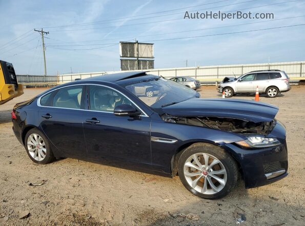 SAJBD4FX3JCY70044 2018 JAGUAR XF Blue 
