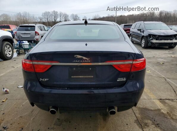 SAJBJ4BV9GCY16687 2016 JAGUAR XF Blue 