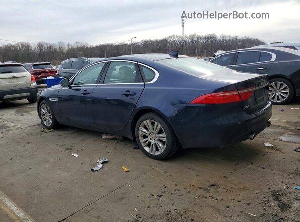 SAJBJ4BV9GCY16687 2016 JAGUAR XF Blue 
