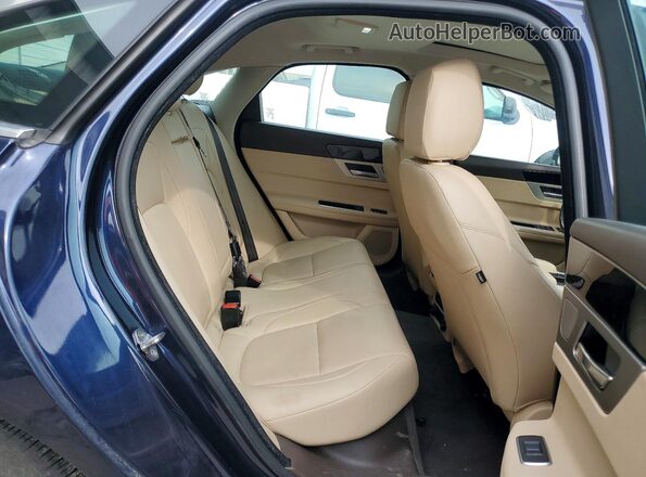 SAJBJ4BV9GCY16687 2016 JAGUAR XF Blue 