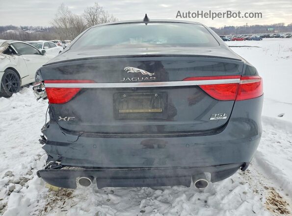 SAJBL4BV7GCY15497 2016 JAGUAR XF Black Rear view