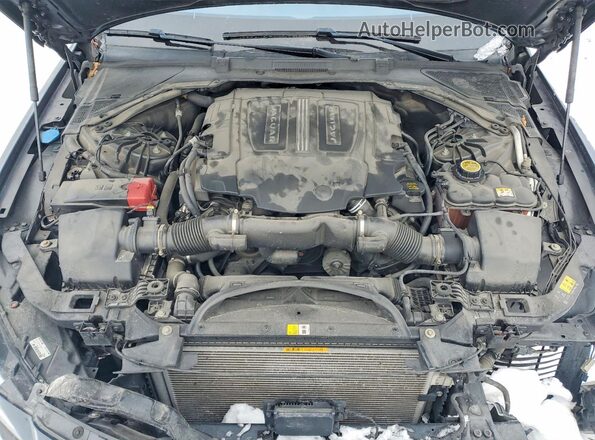SAJBL4BV7GCY15497 2016 JAGUAR XF Black Rear interior view