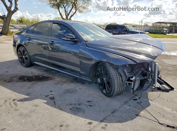 SAJBL4GX5RCY97386 2024 JAGUAR XF Gray Front right