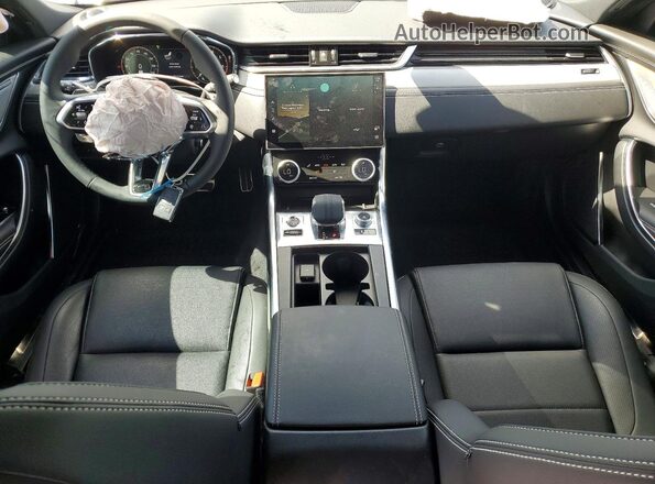 SAJBL4GX5RCY97386 2024 JAGUAR XF Gray Dashboard view
