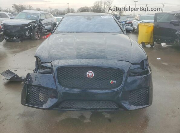 SAJBM4BV2GCY14190 2016 JAGUAR XF Синий Вид спереди