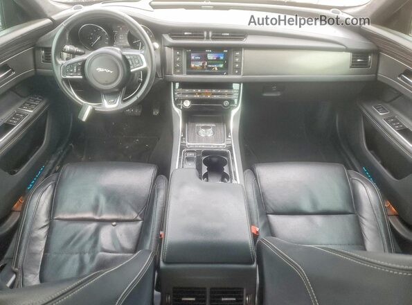 SAJBM4BV2GCY14190 2016 JAGUAR XF Синий Вид панели приборов