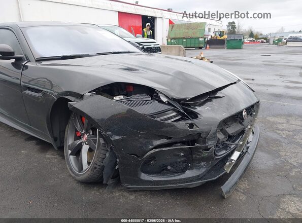SAJD51EE1JCK48594 2018 JAGUAR F-TYPE Black Vista frontal