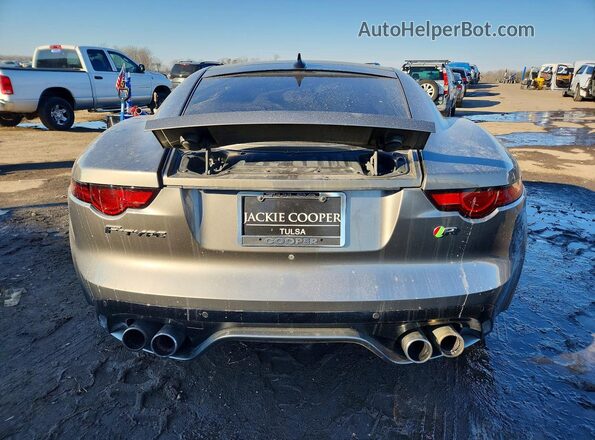 SAJD51EE3KCK57492 2019 JAGUAR F-TYPE Gray Вид ззаду