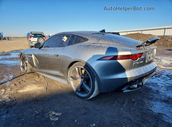 SAJD51EE3KCK57492 2019 JAGUAR F-TYPE Gray Задня ліва чверть
