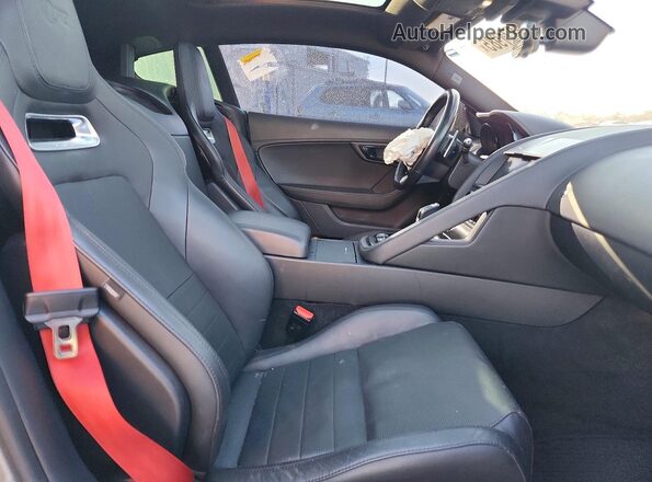 SAJD51EE3KCK57492 2019 JAGUAR F-TYPE Gray Вид задніх сидінь
