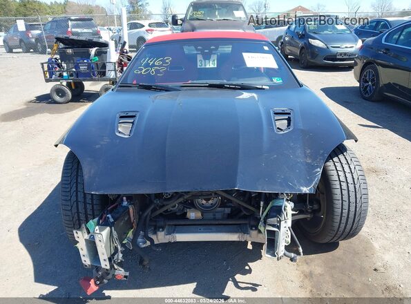 SAJD55EEXLCK68871 2020 JAGUAR F-TYPE Black Вид задньої частини салону