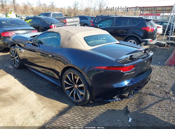 SAJD55FE4MCK76786 2021 JAGUAR F-TYPE Dark Blue Trasero izquierdo