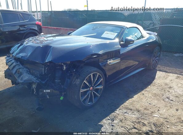 SAJD55FE4MCK76786 2021 JAGUAR F-TYPE Dark Blue Vista tres cuartos delantera izquierda