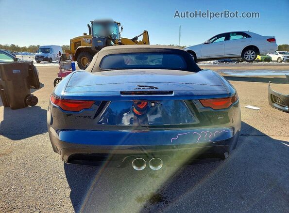 SAJD85FV1MCK75408 2021 JAGUAR F-TYPE Blue Vista trasera
