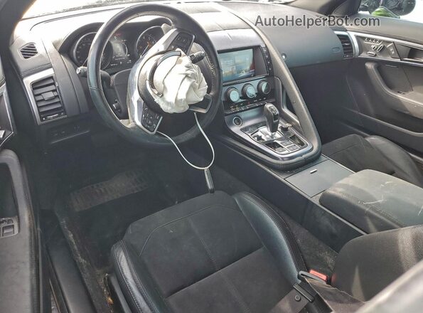 SAJDD1EV3JCK50804 2018 JAGUAR F-TYPE White Vista del salpicadero
