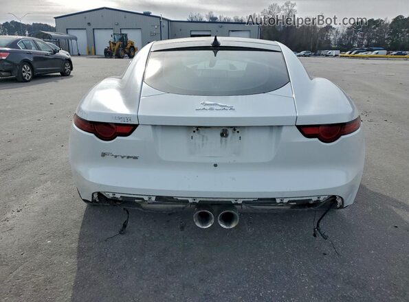SAJDD1EV3JCK50804 2018 JAGUAR F-TYPE White Vista trasera