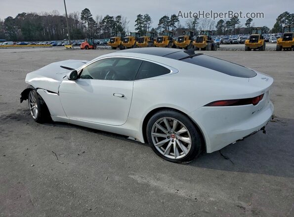 SAJDD1EV3JCK50804 2018 JAGUAR F-TYPE White Trasero izquierdo