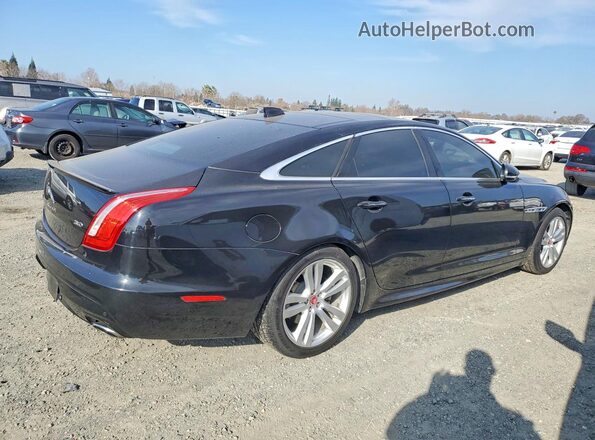 SAJWA1C71H8W06895 2017 JAGUAR XJ Black უკანა მარჯვენა