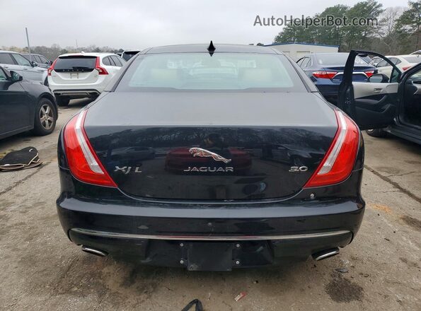 SAJWA2G7XG8V99878 2016 JAGUAR XJL Black Вид ззаду