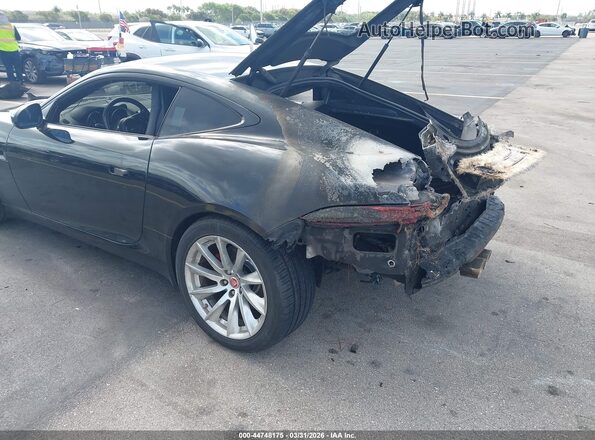 SAJWA6AT1H8K43348 2017 JAGUAR F-TYPE Black წინა პანელის ხედი