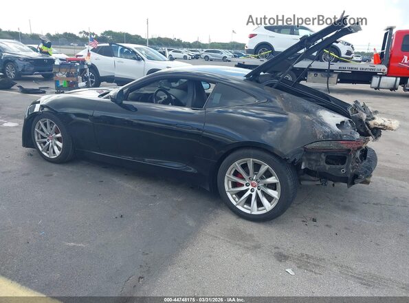 SAJWA6AT1H8K43348 2017 JAGUAR F-TYPE Black უკანა მარცხენა