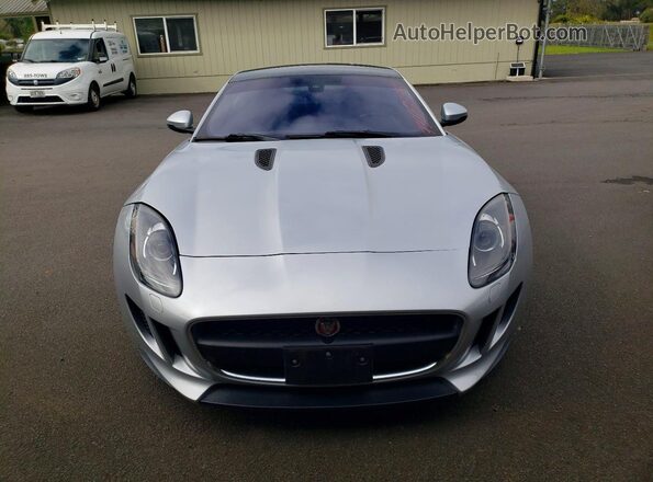 SAJWA6AT3H8K38197 2017 JAGUAR F-TYPE Silver Вид спереду