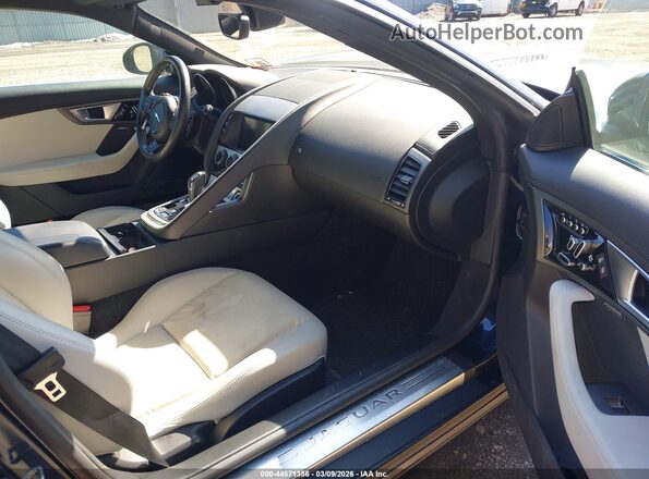 SAJWA6ATXH8K44594 2017 JAGUAR F-TYPE Dark Blue წინა სალონის ხედი