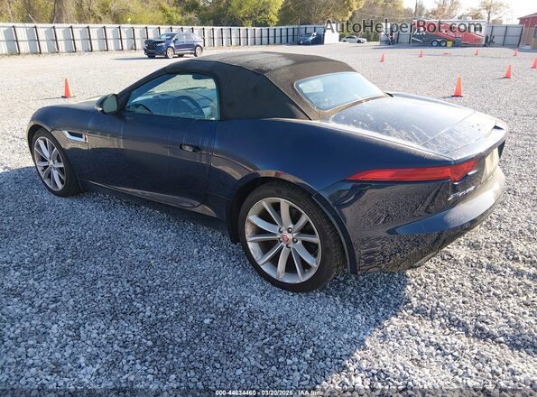 SAJWA6FU0G8K34950 2016 JAGUAR F-TYPE Blue უკანა მარცხენა