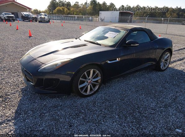 SAJWA6FU0G8K34950 2016 JAGUAR F-TYPE Blue წინა მარცხენა ხედი სამი მეოთხედიდან