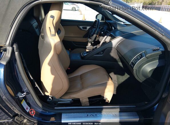 SAJWA6FU0G8K34950 2016 JAGUAR F-TYPE Blue წინა სალონის ხედი