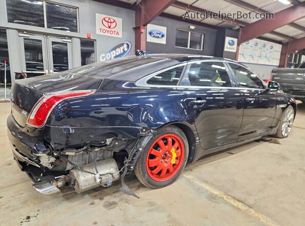 SAJWJ2GD1G8V92341 2016 JAGUAR XJL Черный Задняя правая четверть