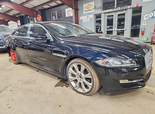 SAJWJ2GD1G8V92341 2016 JAGUAR XJL Черный Передняя правая четверть