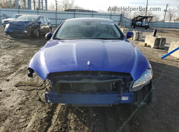 SAJWJ2GD1H8W06076 2017 JAGUAR XJL Blue Դիմացի տեսք