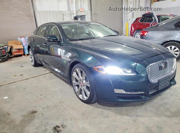 SAJWJ2GDXJ8W13615 2018 JAGUAR XJL Зеленый Передняя правая четверть