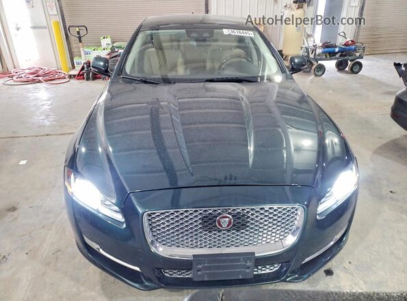 SAJWJ2GDXJ8W13615 2018 JAGUAR XJL Зеленый Вид спереди