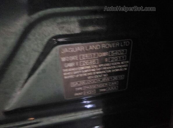 SAJWJ2GDXJ8W13615 2018 JAGUAR XJL Зеленый Вид подкапотного пространства